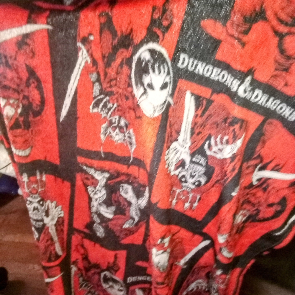 Northwest Red and Black Anime-Inspired Blanket